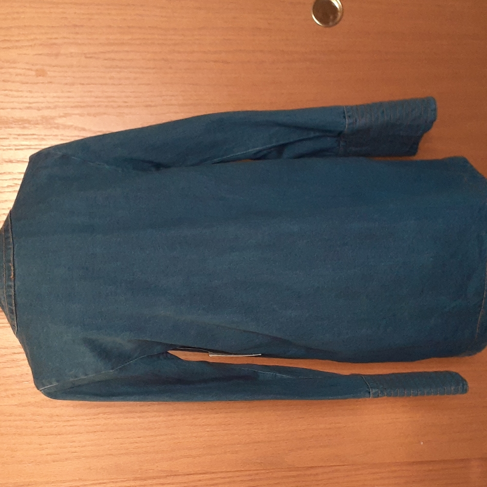 Free People  Denim Top - Picture 5 of 7